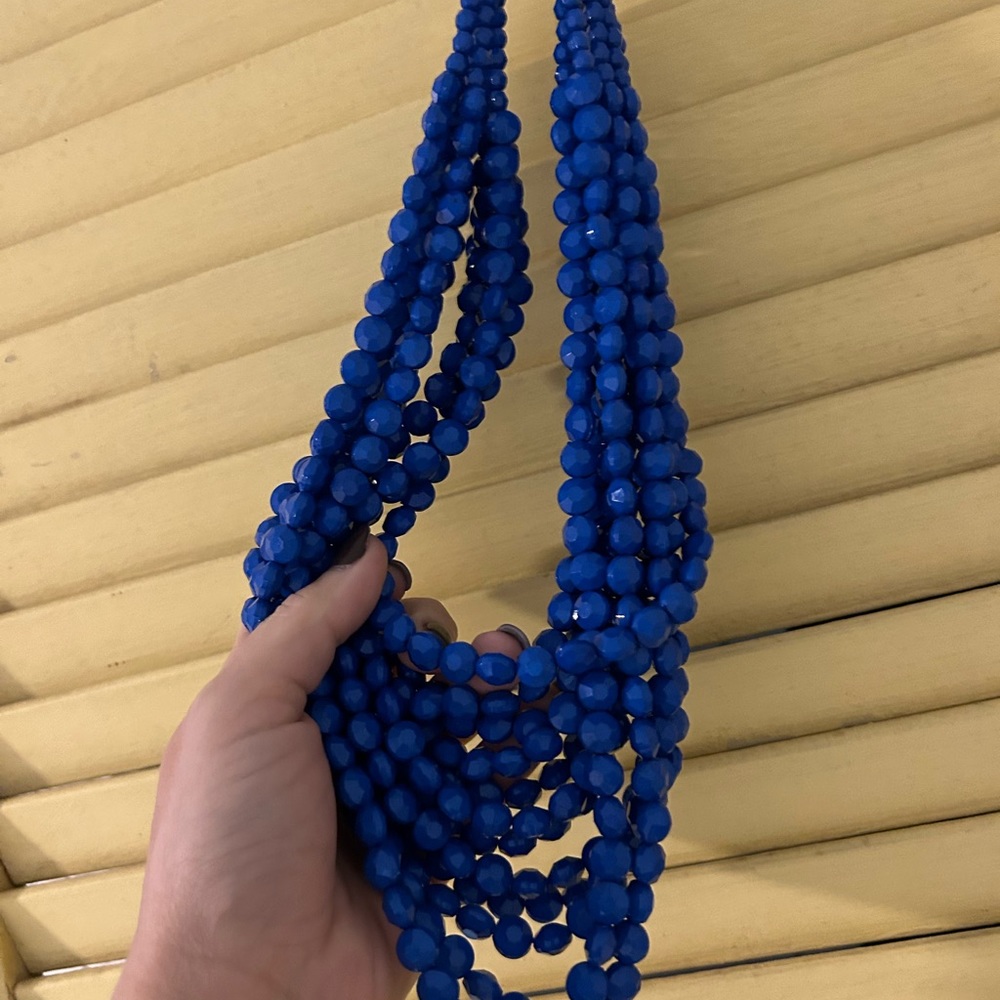 Beaded layer necklace gorgeous!